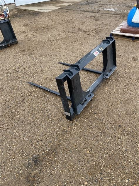 skid steer bale forks